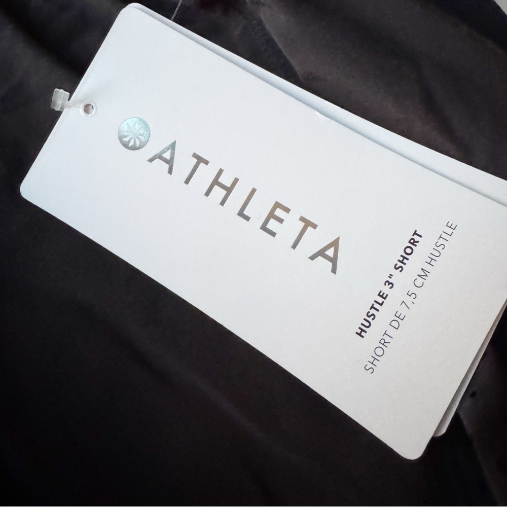Athleta New Hustle 3" Black Running Shorts in Black Size XS NWT - Picture 14 of 16